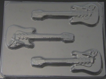 3500 Guitar Chocolate Candy Mold